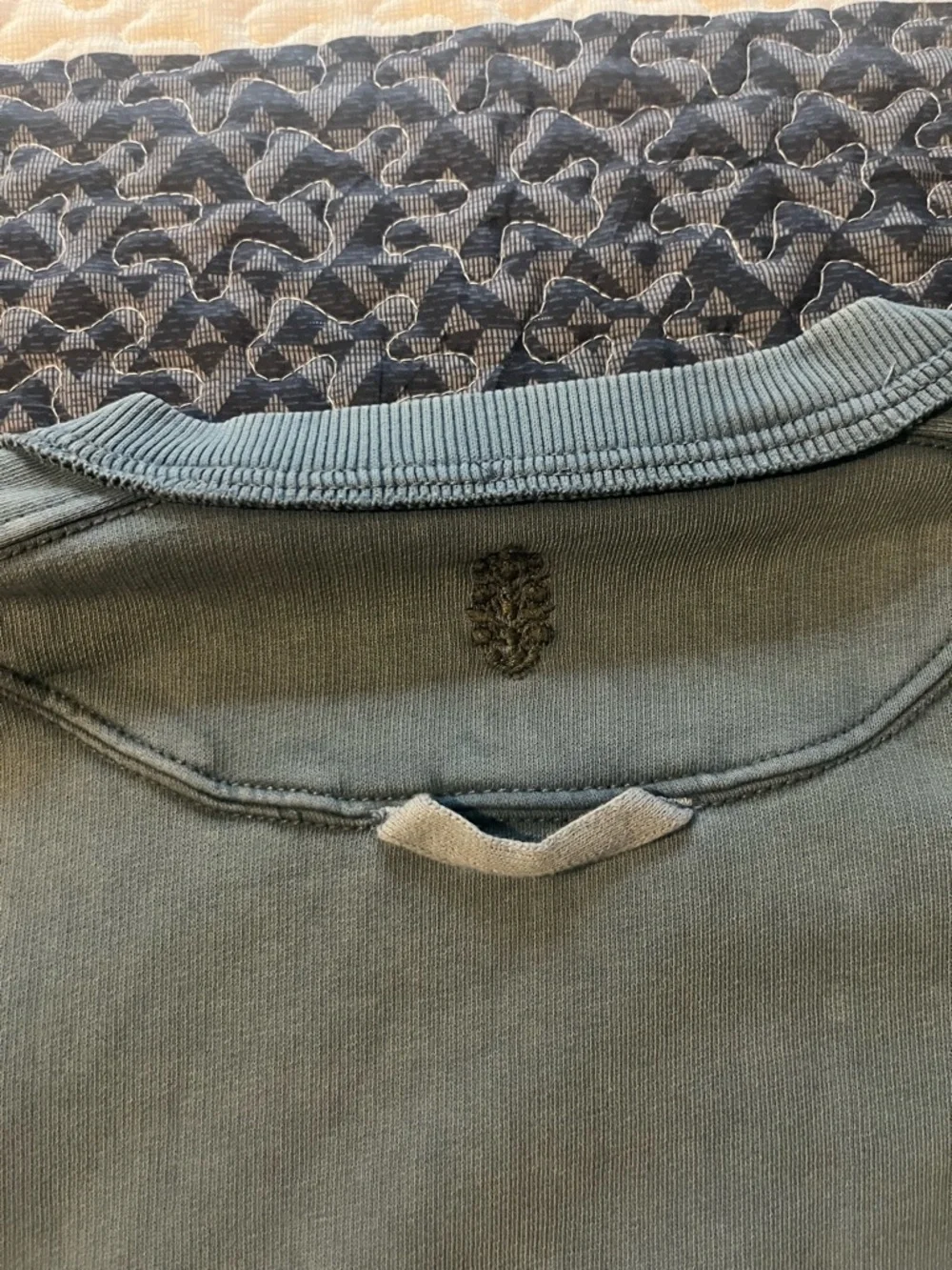 Washed Denim FP Movement Crew Neck - Picture 12 of 12